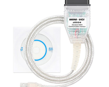 USB to OBD2 16 Pin MINI VCI FT232RL Single Diagnostic Cable for Toyota TIS Techstream