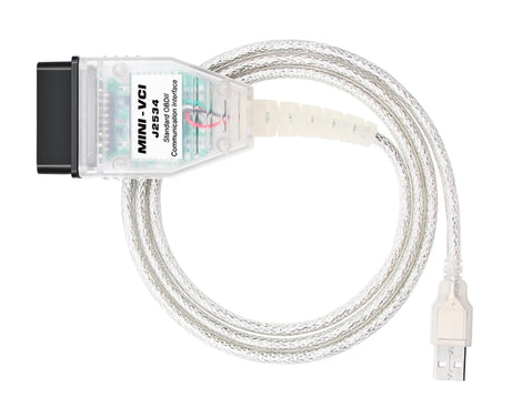 USB to OBD2 16 Pin MINI VCI FT232RL Single Diagnostic Cable for Toyota TIS Techstream