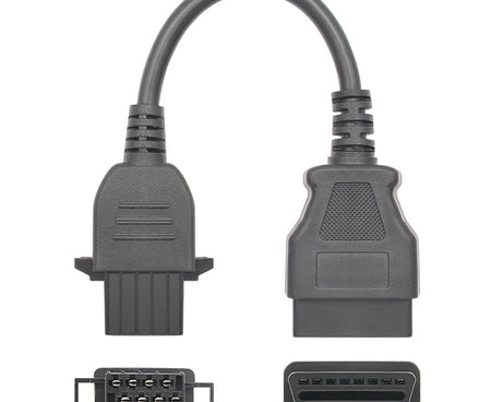 For Volvo 8 Pin Female to OBDII Female Truck Adapter Cable, For Volvo 8 Pin Female to OBDII Female