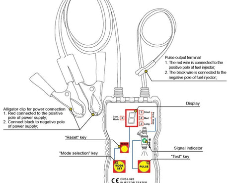 CNBJ-620 Automobile Injector Tester, CNBJ-620