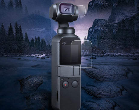 6 PCS Lens Protector + Screen Tempered Glass Film for DJI OSMO Pocket Gimbal