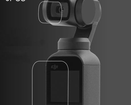 6 PCS HD Lens Protector + Screen Film for DJI OSMO Pocket Gimbal