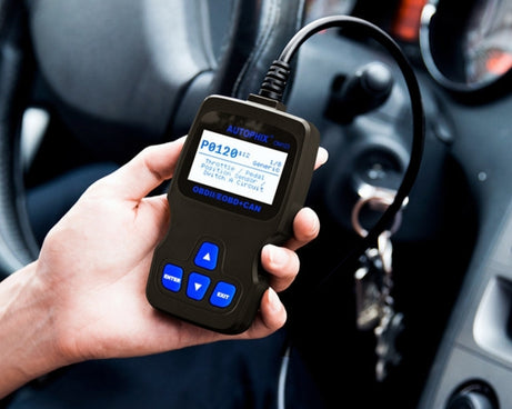 AUTOPHIX OM123 Car Portable OBD2 Scanner Car Diagnostic Tool OBD 2 Automotive Scanner EOBD Code Reader, OM123 (Orange)