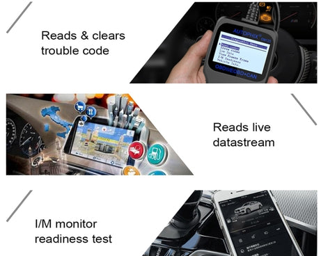 AUTOPHIX OM123 Car Portable OBD2 Scanner Car Diagnostic Tool OBD 2 Automotive Scanner EOBD Code Reader, OM123 (Orange)