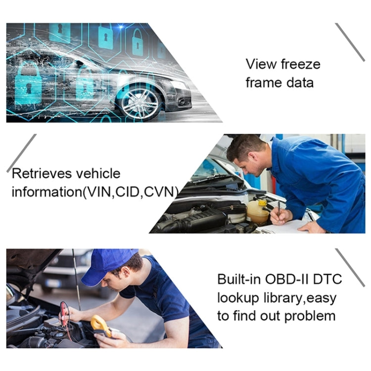 AUTOPHIX OM123 Car Portable OBD2 Scanner Car Diagnostic Tool OBD 2 Automotive Scanner EOBD Code Reader, OM123 (Orange)