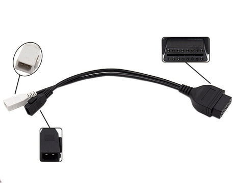 Galletto 1260 ECU Chip Tuning Interface Galletto Flasher Car Diagnostic Cable for Volkswagen / Audi / Skoda, Car Diagnostic Cable