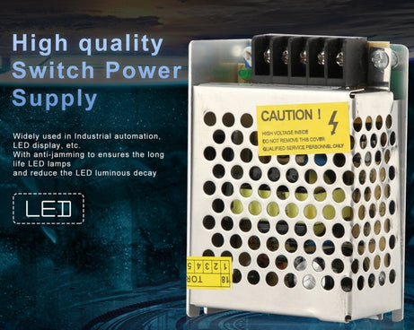 S-24W-12 24W AC 220V to DC 12V 2A Car Regulated Switching Power Supply, S-24W-12