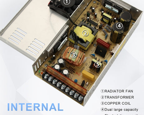 S-24W-12 24W AC 220V to DC 12V 2A Car Regulated Switching Power Supply, S-24W-12