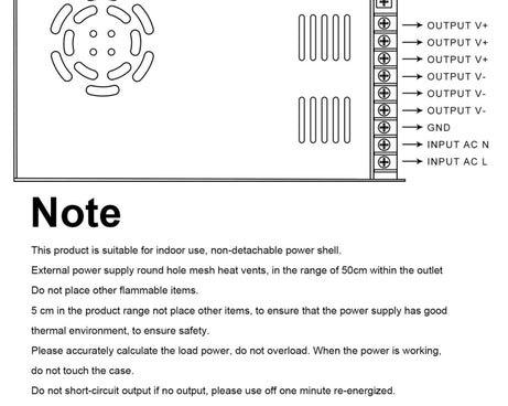 S-24W-12 24W AC 220V to DC 12V 2A Car Regulated Switching Power Supply, S-24W-12