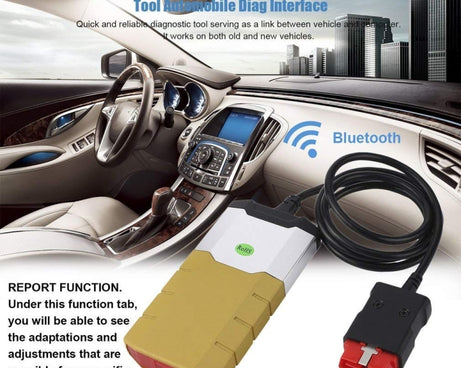Autocom CDP Professional Auto CDP for Autocom Diagnostic Car Cables OBD2 Diagnostic Tool Delphi DS150E with BT, DS150E with BT (Gold), DS150E with BT