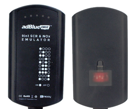 9 in 1 Truck AdBlue Emulation Box AdBlueOBD2 SCR&NOX Box Emulator, 9 in 1