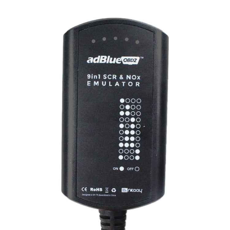 9 in 1 Truck AdBlue Emulation Box AdBlueOBD2 SCR&NOX Box Emulator, 9 in 1