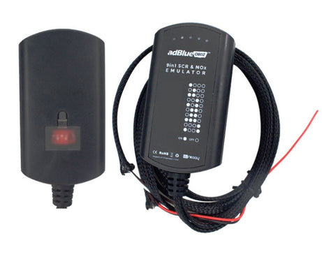 9 in 1 Truck AdBlue Emulation Box AdBlueOBD2 SCR&NOX Box Emulator, 9 in 1