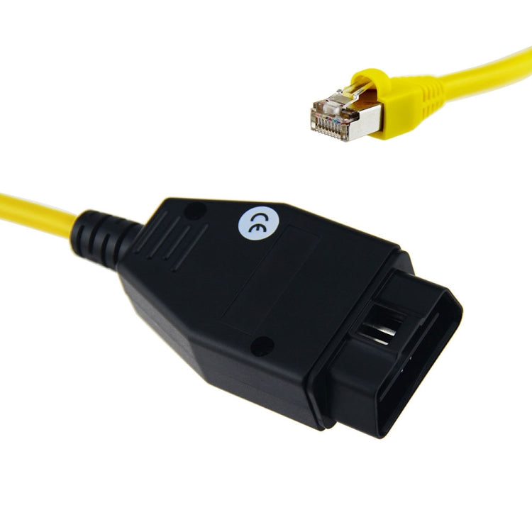 OBD Plug Adapter for BMW Enet Ethernet to OBD 2 Interface, OBD Plug Adapter