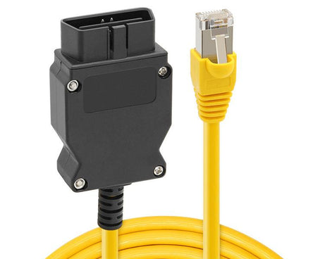 OBD Plug Adapter for BMW Enet Ethernet to OBD 2 Interface, OBD Plug Adapter