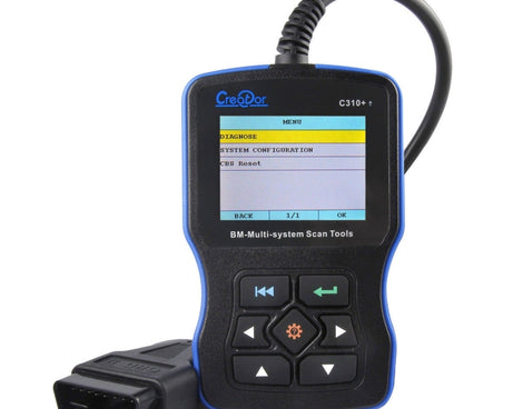 Creator C310+ V12 Car OBD2 Scanner Car Diagnostic Tool OBD 2 Automotive Scanner for BMW, Creator C310+