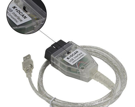 INPA K+CAN with Switch USB Interface Cable for BMW