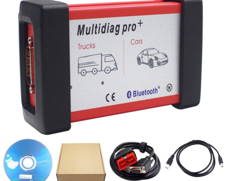 Multidiag Pro+ OBD2 CDP TCS CDP Bluetooth OBD2 Scan for Cars/Trucks OBDII Auto Diagnostic Scanner