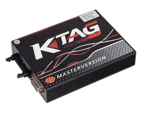 KTAG V7.020 Red PCB Board ECU Programming Tool Unlimited Token, EU Plug