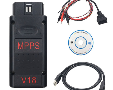 MPPS V18 Main + Tricore + Multiboot V18.12.3.8 with Breakout Tricore Cable Car Diagnostic Tool