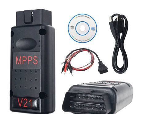 MPPS V21 Main + Tricore + Multiboot EDC Flash / Eeprom Checksum OBD2 Car Diagnostic Interface, V21 Diagnostic Interface