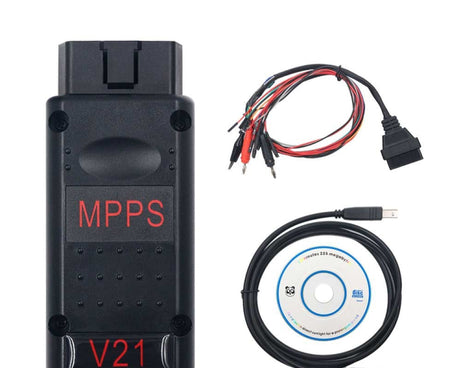 MPPS V21 Main + Tricore + Multiboot EDC Flash / Eeprom Checksum OBD2 Car Diagnostic Interface, V21 Diagnostic Interface