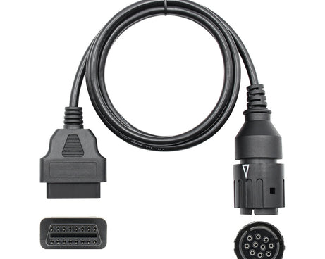 Motorcycle OBD Cable 10PIN to 16PIN Connector Cable for BMW, For BMW