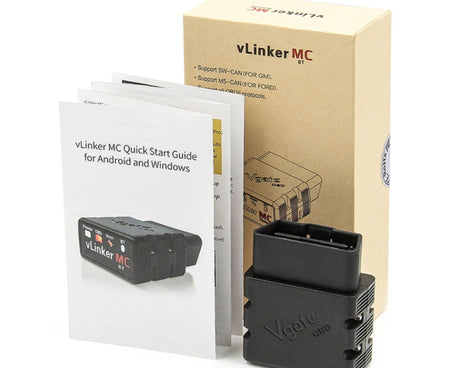 Vgate VLINKER MC V2.2 Bluetooth 3.0 Car OBD Fault Diagnosis Detector, MC V2.2 Bluetooth 3.0
