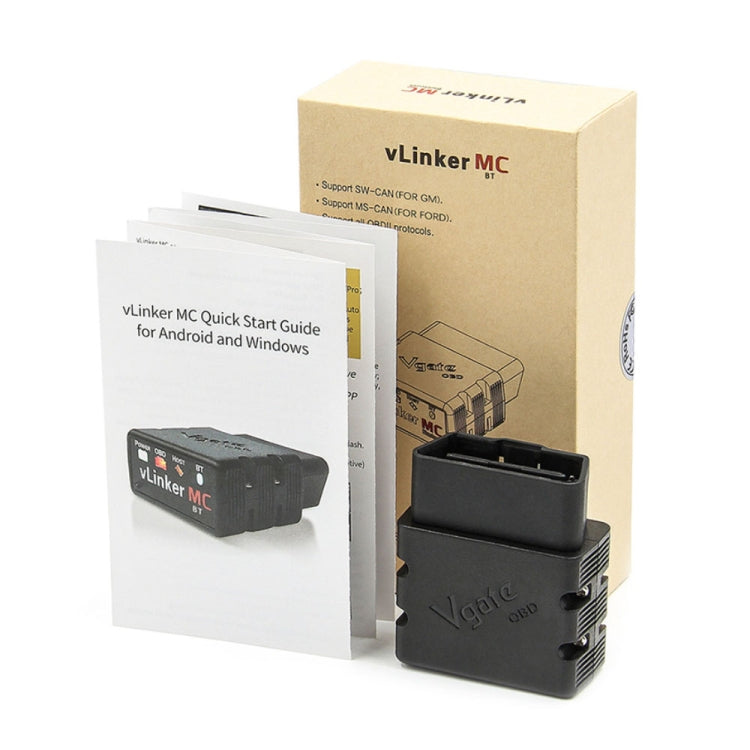 Vgate VLINKER MC V2.2 Bluetooth 3.0 Car OBD Fault Diagnosis Detector, MC V2.2 Bluetooth 3.0