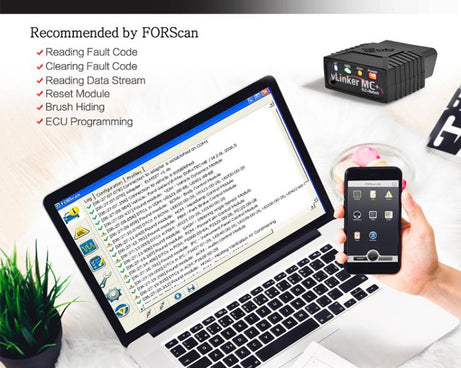 Vgate VLINKER MC+ V2.2 Bluetooth 4.0 Car OBD Fault Diagnosis Detector, MC+ V2.2 Bluetooth 4.0