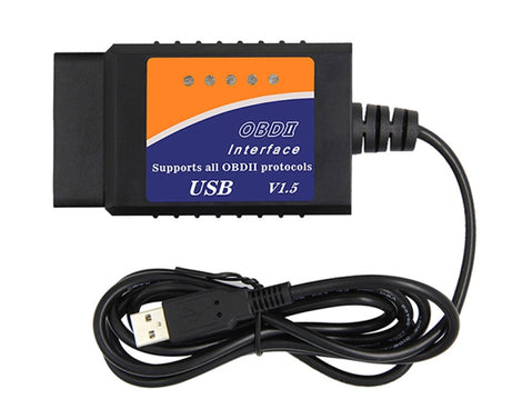 OBD ELM327 V1.5 USB Car Fault Diagnostic Scanner with CH340T Chip