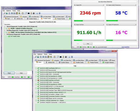 OBD ELM327 V1.5 USB Car Fault Diagnostic Scanner with CH340T Chip
