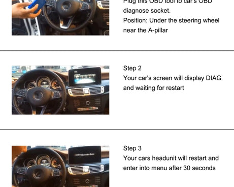 Car OBD Activation Tool for Mercedes-Benz NTG5 S1 , Car OBD Activation Tool