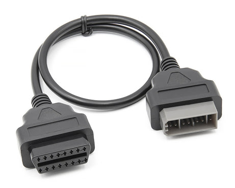 14Pin to 16Pin Car OBD2 Conversion Cable OBDII Diagnostic Adapter Cable for Nissan, 14Pin to 16Pin for Nissan