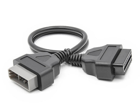14Pin to 16Pin Car OBD2 Conversion Cable OBDII Diagnostic Adapter Cable for Nissan