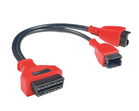 Car FCA 12+8Pin to OBD2 Diagnostic Interface for Chrysler, Car FCA 12+8Pin to OBD2 Diagnostic Interface