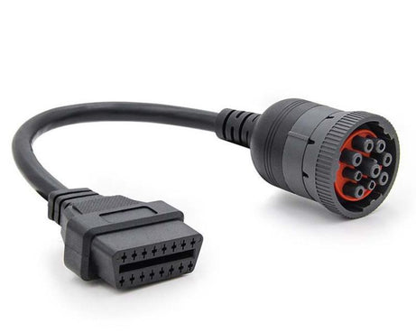 Female 16Pin to J1939 9Pin Truck cable, 16Pin to J1939 9Pin