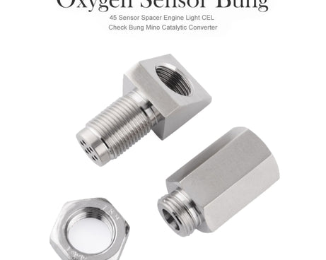 Car 45 Degree Oxygen Sensor M18x1.5 Adapter