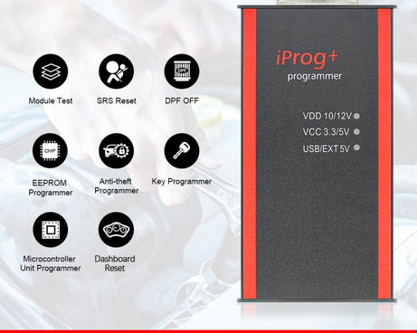 Iprog+ Pro V87 Car Key Programmer ECU Tool, V87