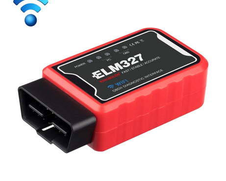 OBD II ELM327 WiFi Car Fault Diagnostic Tool PIC25K80 Chip, WiFi ELM327