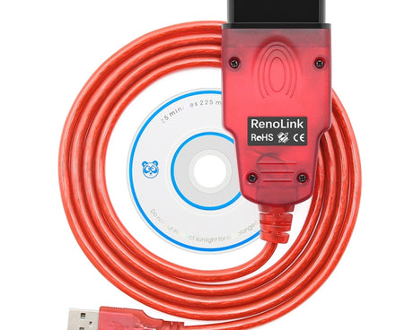 For Renault Renolink V2.10 Car Diagnostic OBD OBD2 ECU Programmer ECM UCH Key Programmer Tool, V2.10