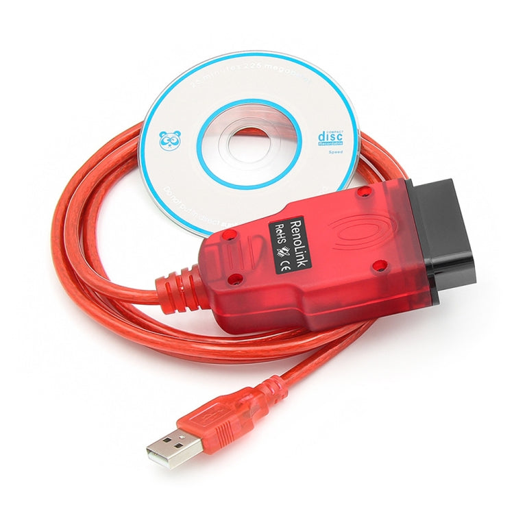 For Renault Renolink V2.10 Car Diagnostic OBD OBD2 ECU Programmer ECM UCH Key Programmer Tool, V2.10