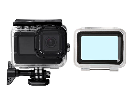 Waterproof Case + Touch Back Cover for GoPro HERO10 Black / HERO9 Black, Case + Touch Cover for GoPro9
