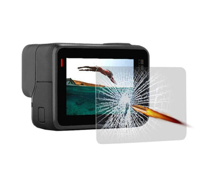 For GoPro HERO5 LCD Display Screen Protector Tempered Glass Film, Tempered Glass Film