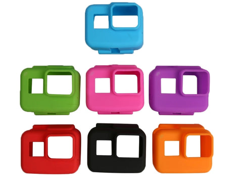 Original for GoPro HERO5 Silicone Border Frame Mount Housing Protective Case Cover Shell, Housing (R), Housing (P), Housing (L), Housing (G), Housing (F), Housing (RG), Housing (B)