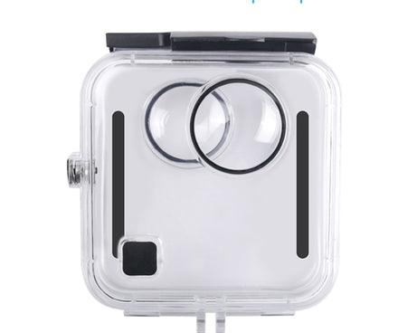 40m Waterproof Housing Protective Case  for GoPro Fusion, with Buckle Basic Mount & Screw & Wrench, For GoPro Fusion