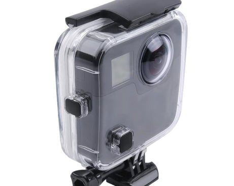 40m Waterproof Housing Protective Case  for GoPro Fusion, with Buckle Basic Mount & Screw & Wrench, For GoPro Fusion