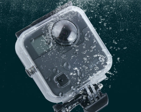 40m Waterproof Housing Protective Case  for GoPro Fusion, with Buckle Basic Mount & Screw & Wrench, For GoPro Fusion