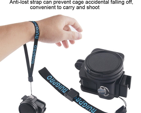 Housing Shell CNC Aluminum Alloy Protective Cage with Insurance Frame & 52mm UV Lens for GoPro HERO7 Black /6 /5, 52mm UV Black, 52mm UV Blue, 52mm UV Red