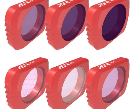 6 in 1 HD Slim ND4 & ND8  & ND16 & ND32 & CPL & ATSR Lens Filter for DJI OSMO Pocket, CPL+ND4+ND8+ND16+ND32+ATSR
